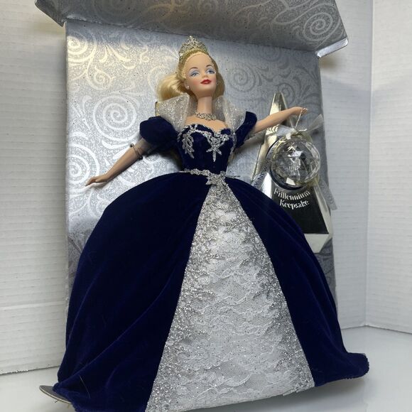 Mattel 2000 Barbie Doll Millennium Keepsake Special Edition Mattel New Years Eve - Picture 7 of 12